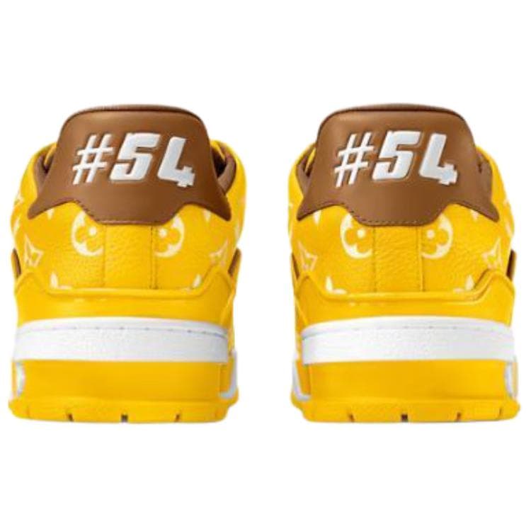 Кроссовки Louis Vuitton Trainer Yellow - изображение 5
