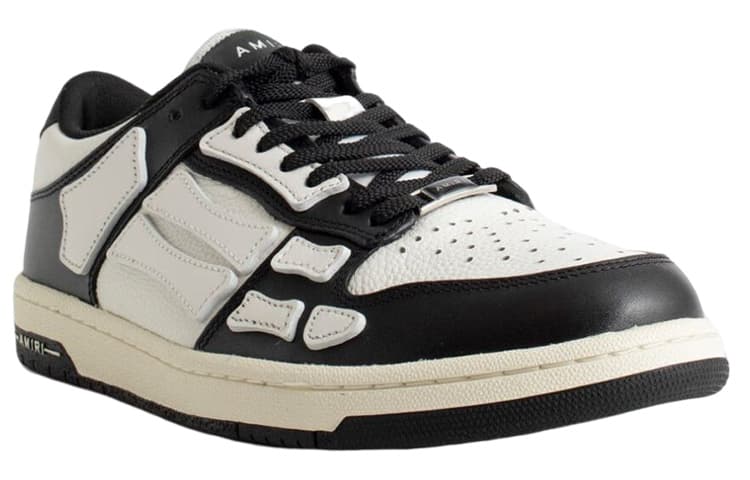 Кроссовки AMIRI Skel-Top Low Black White - изображение 4