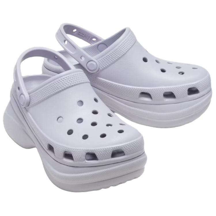 Сабо Crocs Bae Clog Сабо из резины женские светло-фиолетовые туман - изображение 4