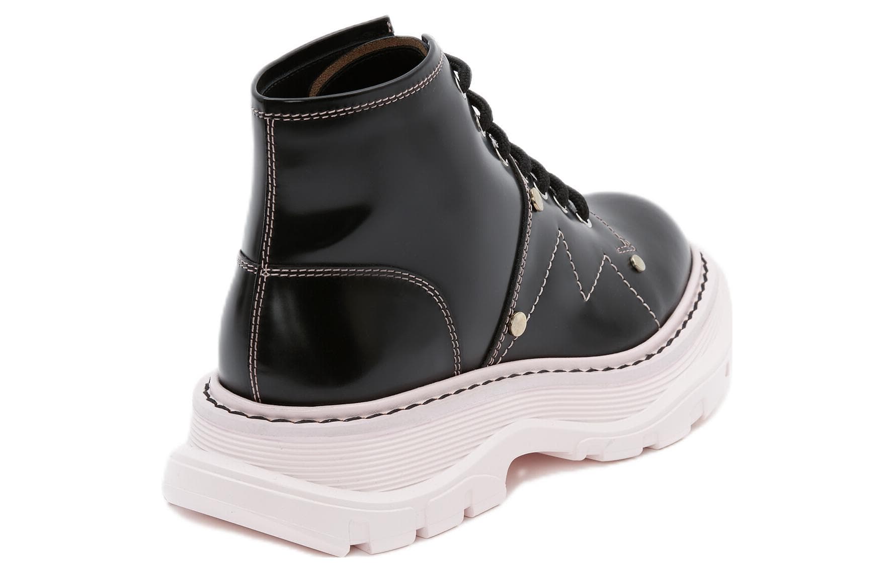 Ботинки Alexander McQueen Tread Slick Boots Black - изображение 4