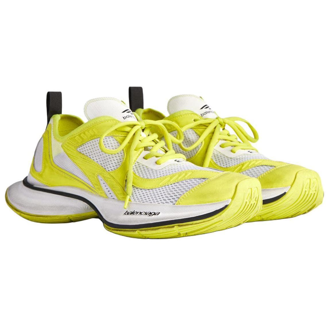 Кроссовки Balenciaga Circuit Low Топ Толстая подошва Кроссовки Мужские Желтые - изображение 3