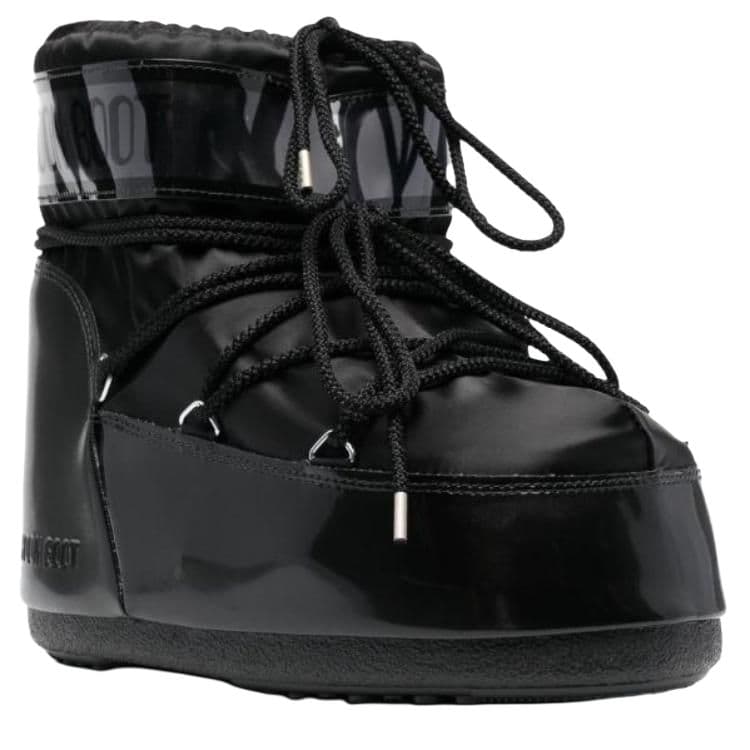 Ботинки зимние Moon Boot Icon Low Glance Black - изображение 2