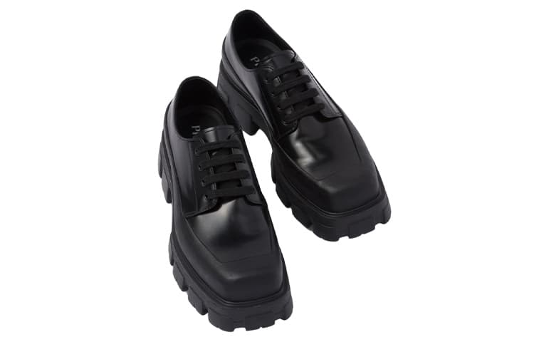 Ботинки Prada Derby Shoes Black - изображение 4