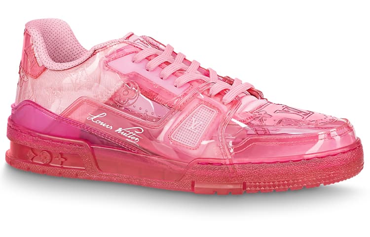 Кроссовки Louis Vuitton Trainer Pink - изображение 2