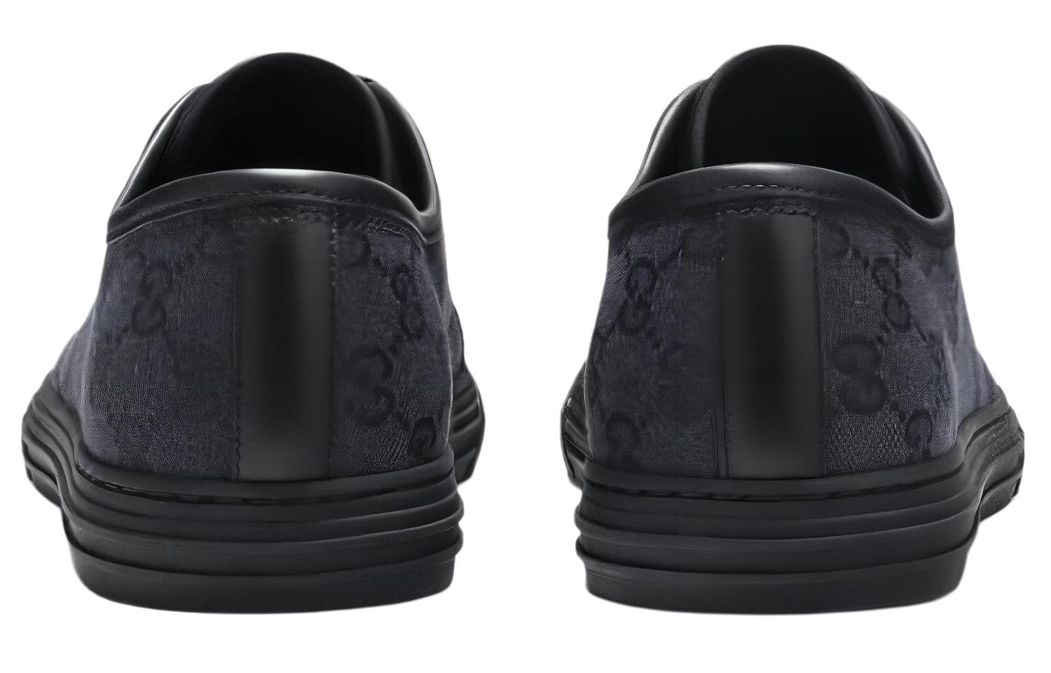 Кроссовки Gucci GG Sneakers Black Blue - изображение 4