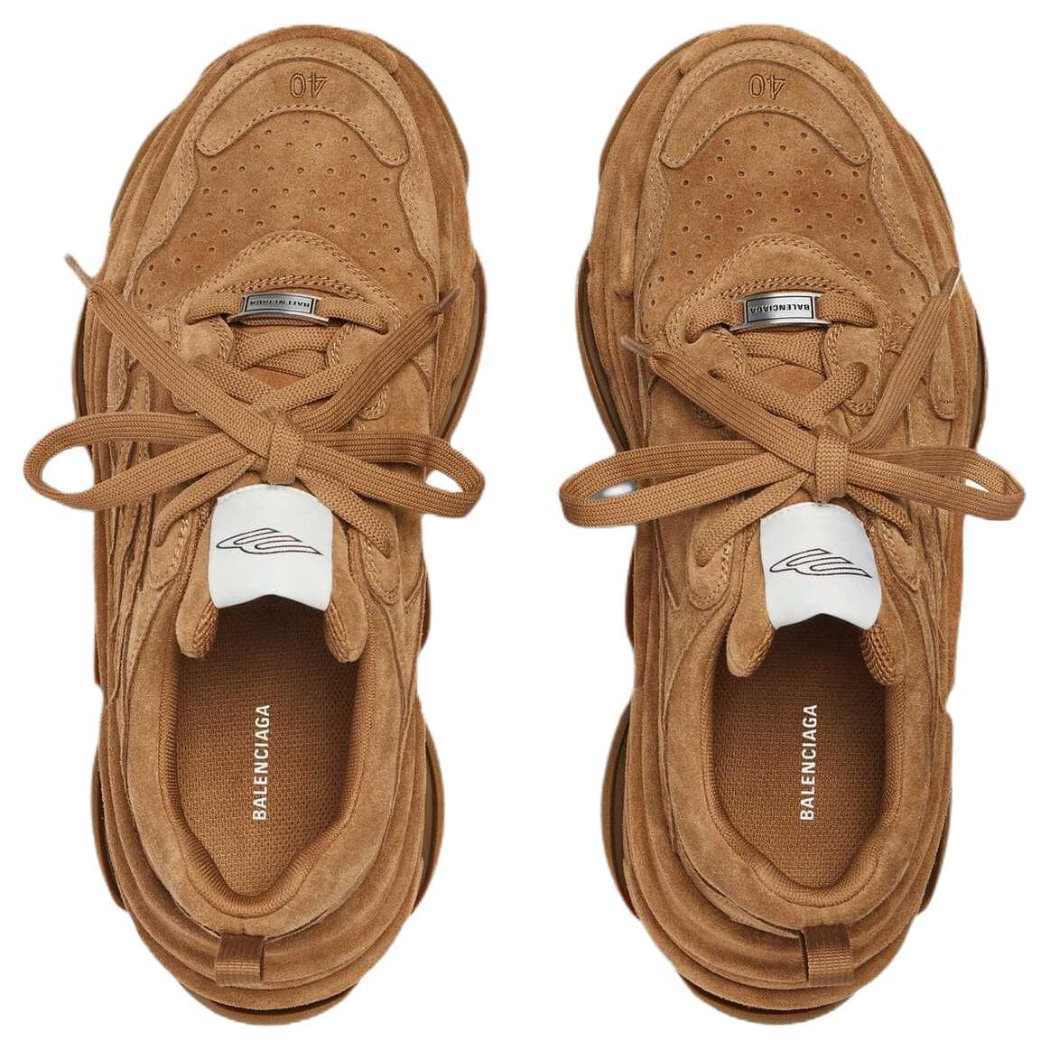 Кроссовки Balenciaga Triple S Sport Sporty Low Топ Массивные кроссовки Женские Коричневый - изображение 5