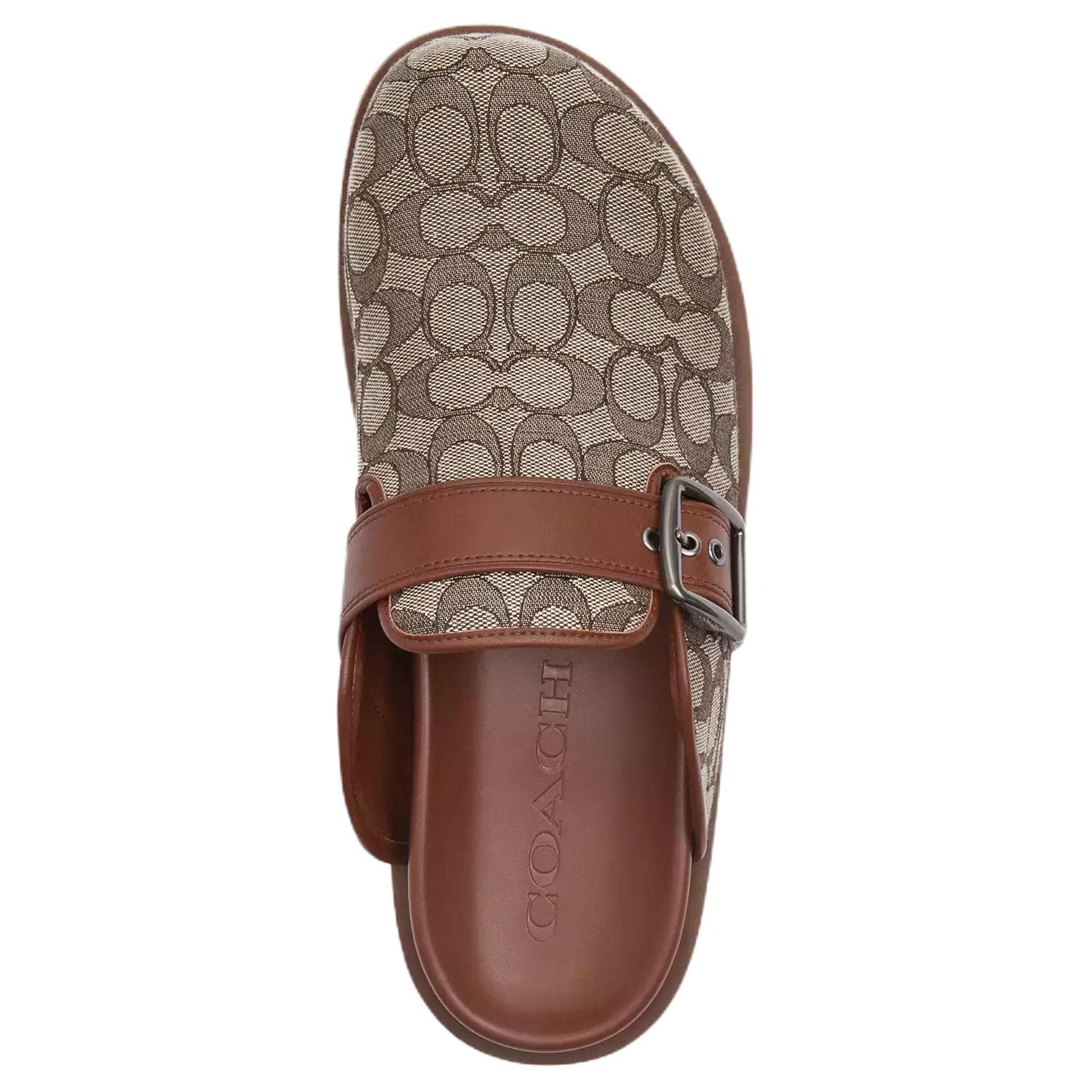 Сандалии COACH Домашние тапочки Мужские Коричневые - изображение 4