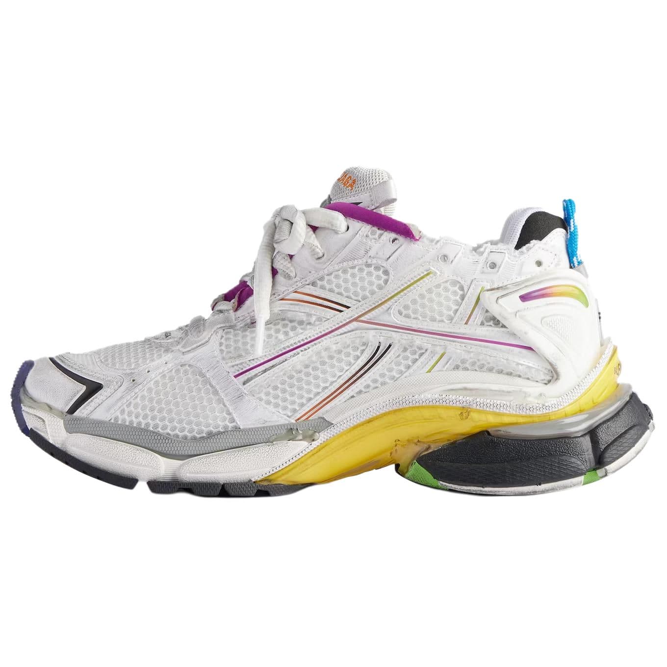 Кроссовки Balenciaga Runner Low Топ Толстая подошва Кроссовки Мужские Белые - изображение 1