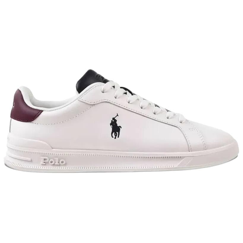 Кроссовки Polo Ralph Lauren Heritage Court II Low Топ Скейтборд Обувь Мужская Белая - изображение 2