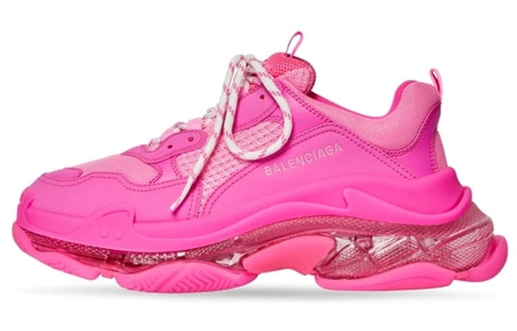 Кроссовки Balenciaga Triple S Fluorescent Pink - изображение 1