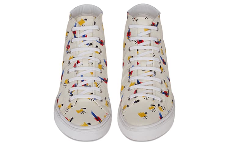 Кеды SAINT LAURENT Malibu Coup De Pinceau - изображение 4