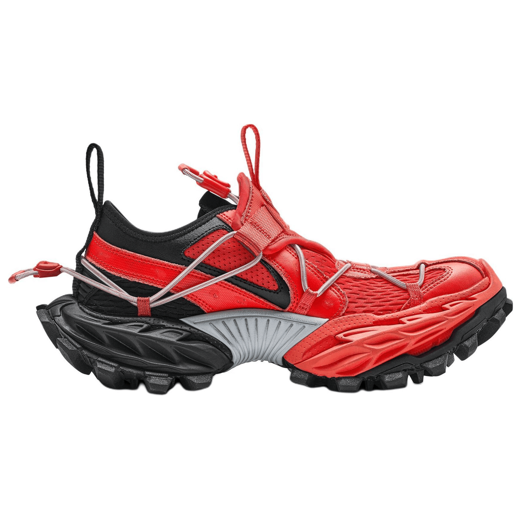 Кроссовки Balenciaga HIKE Low Топ Толстая подошва Кроссовки Мужские Красные Черные - изображение 2