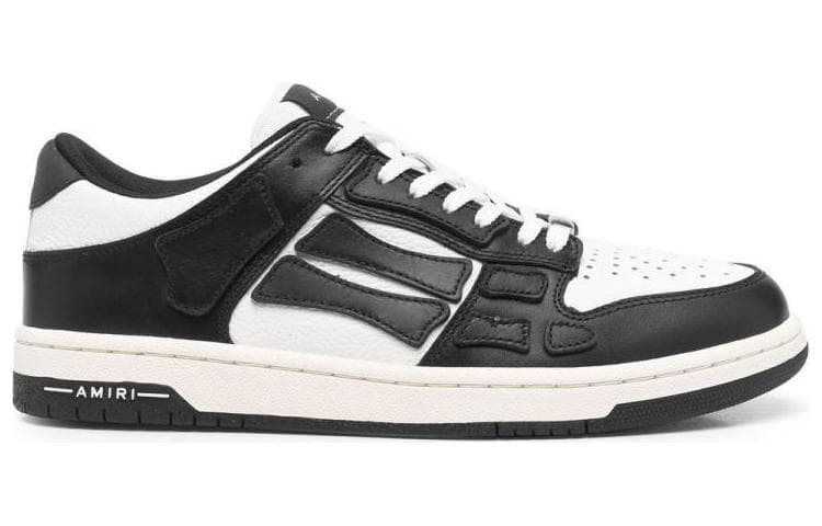 Кроссовки AMIRI Skel-Top Low Black White 2021 - изображение 2