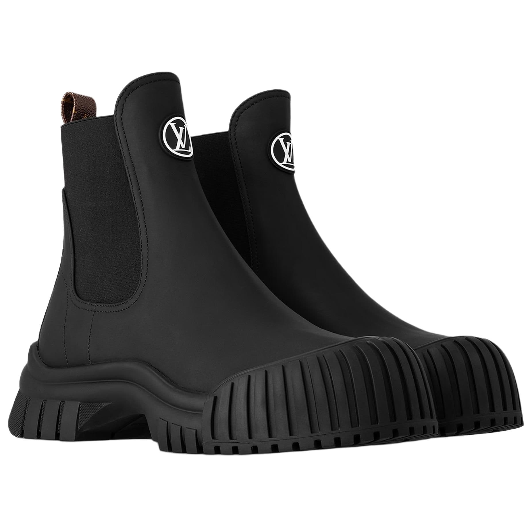 Ботинки челси Louis Vuitton Ruby Chelsea Boots Black — фото 2