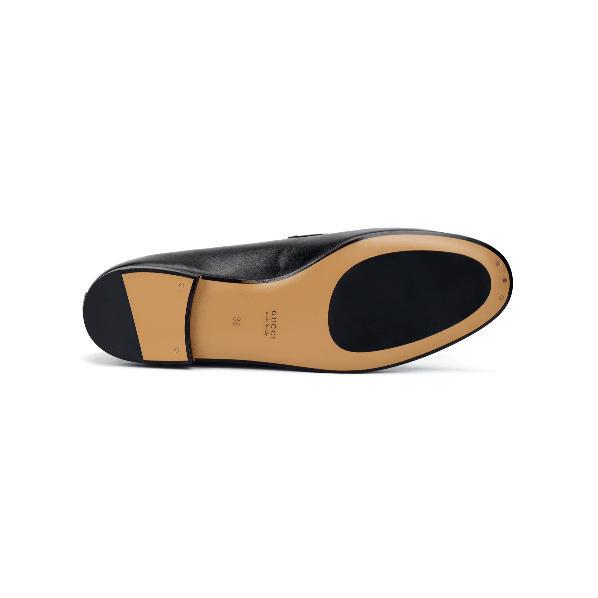 Лоферы Gucci Leather Loafers Black - изображение 5