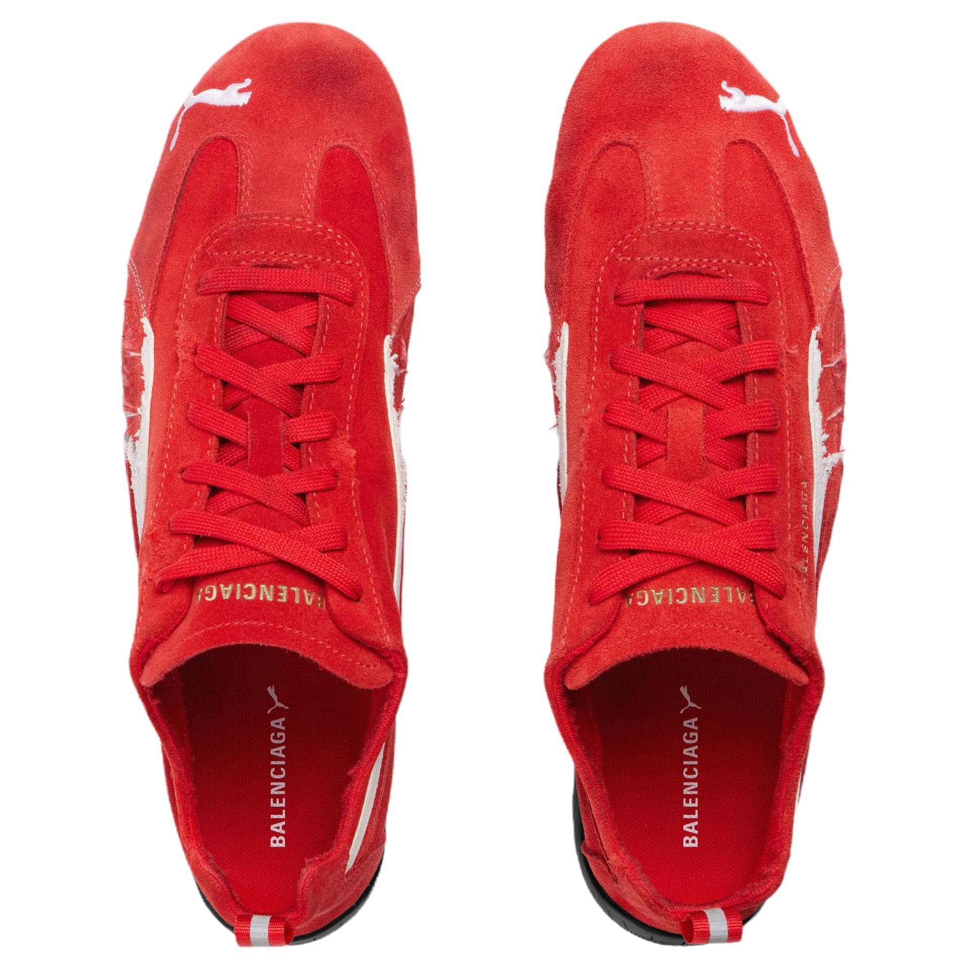 Кроссовки PUMA x Balenciaga Speedcat Red - изображение 5