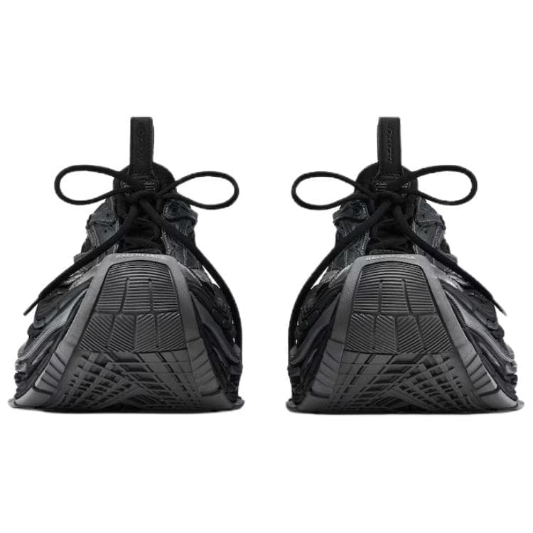 Кроссовки Balenciaga 16XL Платформа Уменьшенные Низкие Кроссовки с Толстой Подошвой Мужские Черные Серые - изображение 11