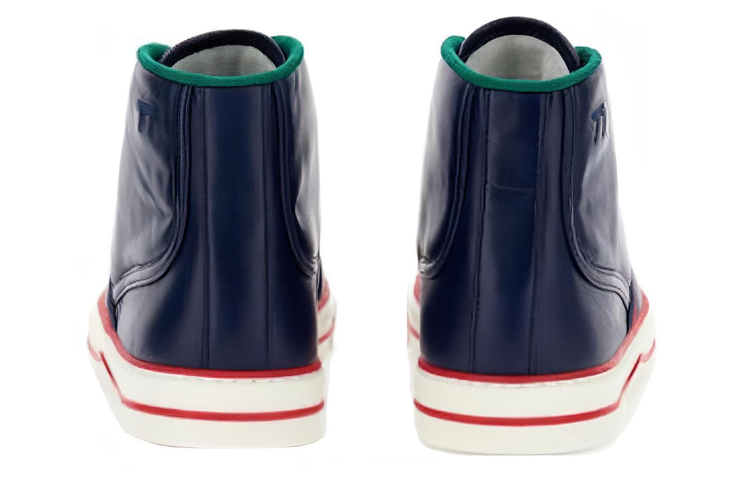 Кроссовки Gucci High-Top Sneakers Blue White - изображение 5