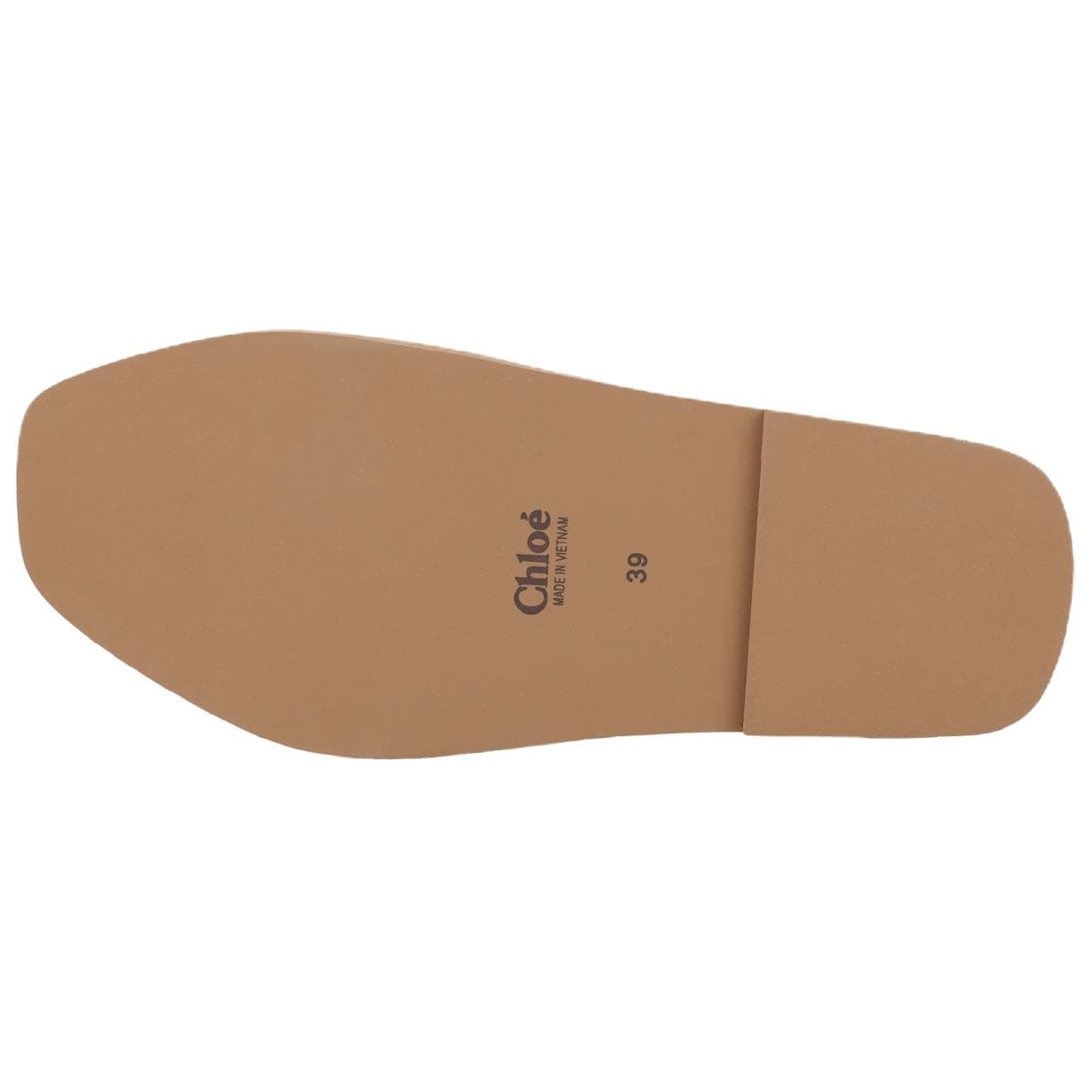 Сандалии Chloe Logo Equestrian Slides White - изображение 5