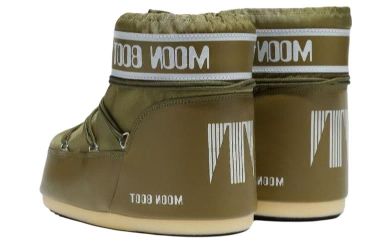 Ботинки зимние Moon Boot ICON Short Green White - изображение 3