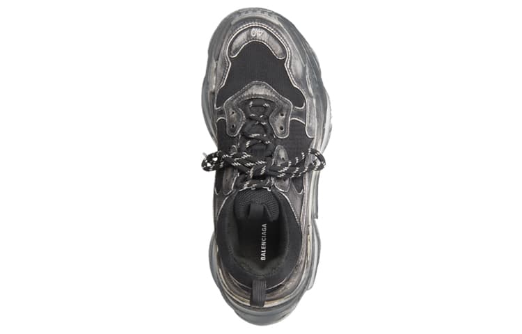 Кроссовки Balenciaga Triple S Black - изображение 4