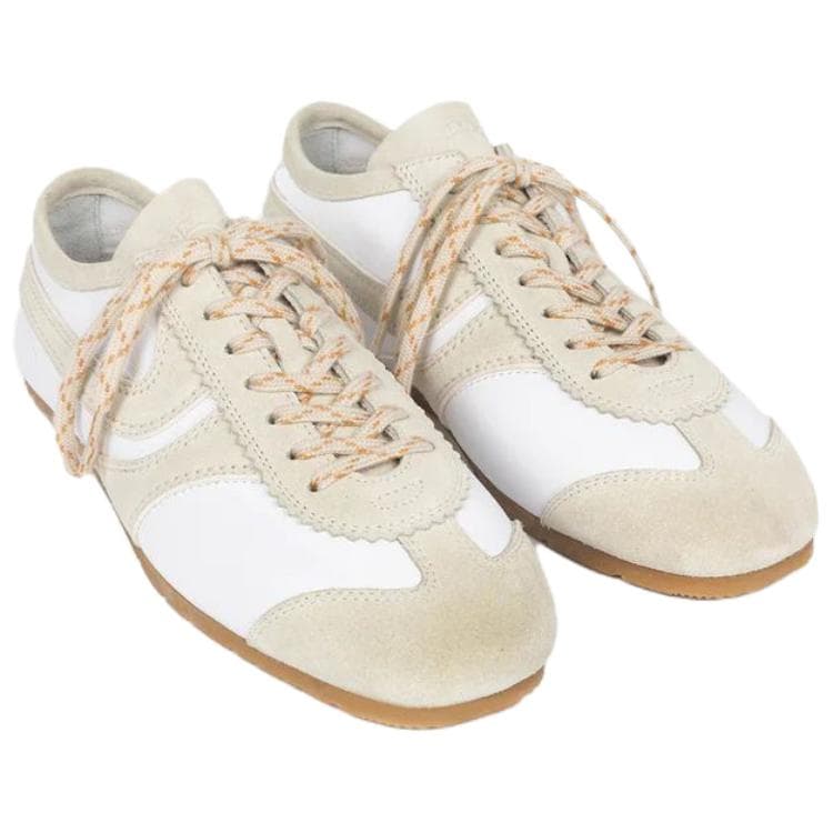 Кроссовки dries van noten Low Топ Повседневная обувь Women's White - изображение 3