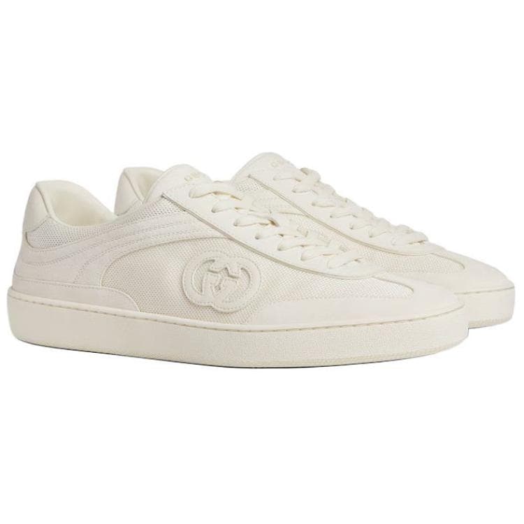 Кроссовки Gucci Low-Top Sneakers White - изображение 3