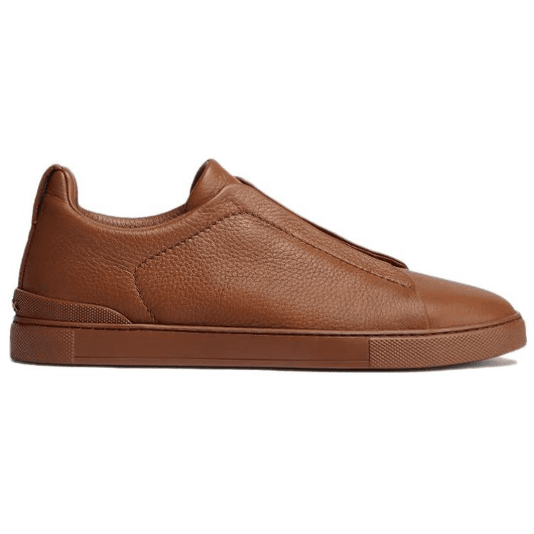 Кроссовки Zegna Triple Stitch Brown - изображение 2