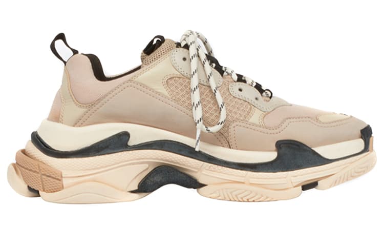 Кроссовки Balenciaga Triple S Beige Black - изображение 2