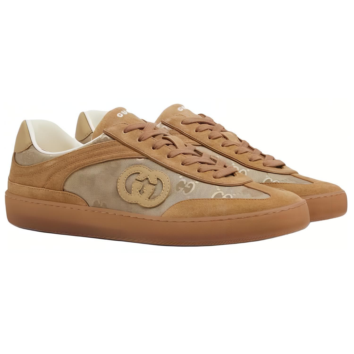 Кроссовки Gucci G75 Brown - изображение 3