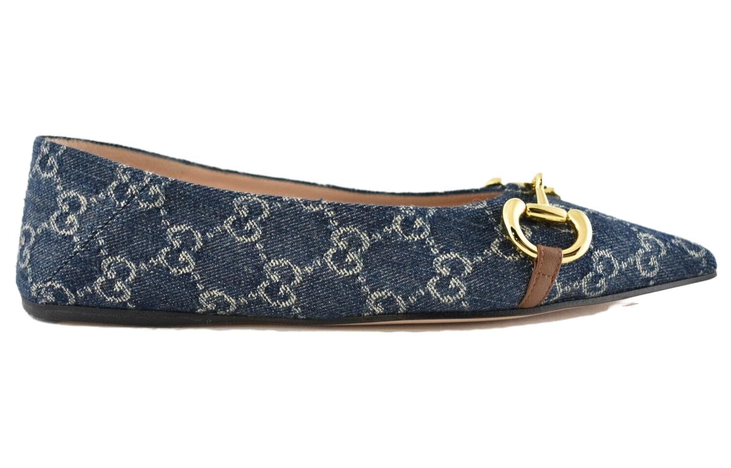 Тапочки Gucci Ballet Flat With Horsebit - изображение 2