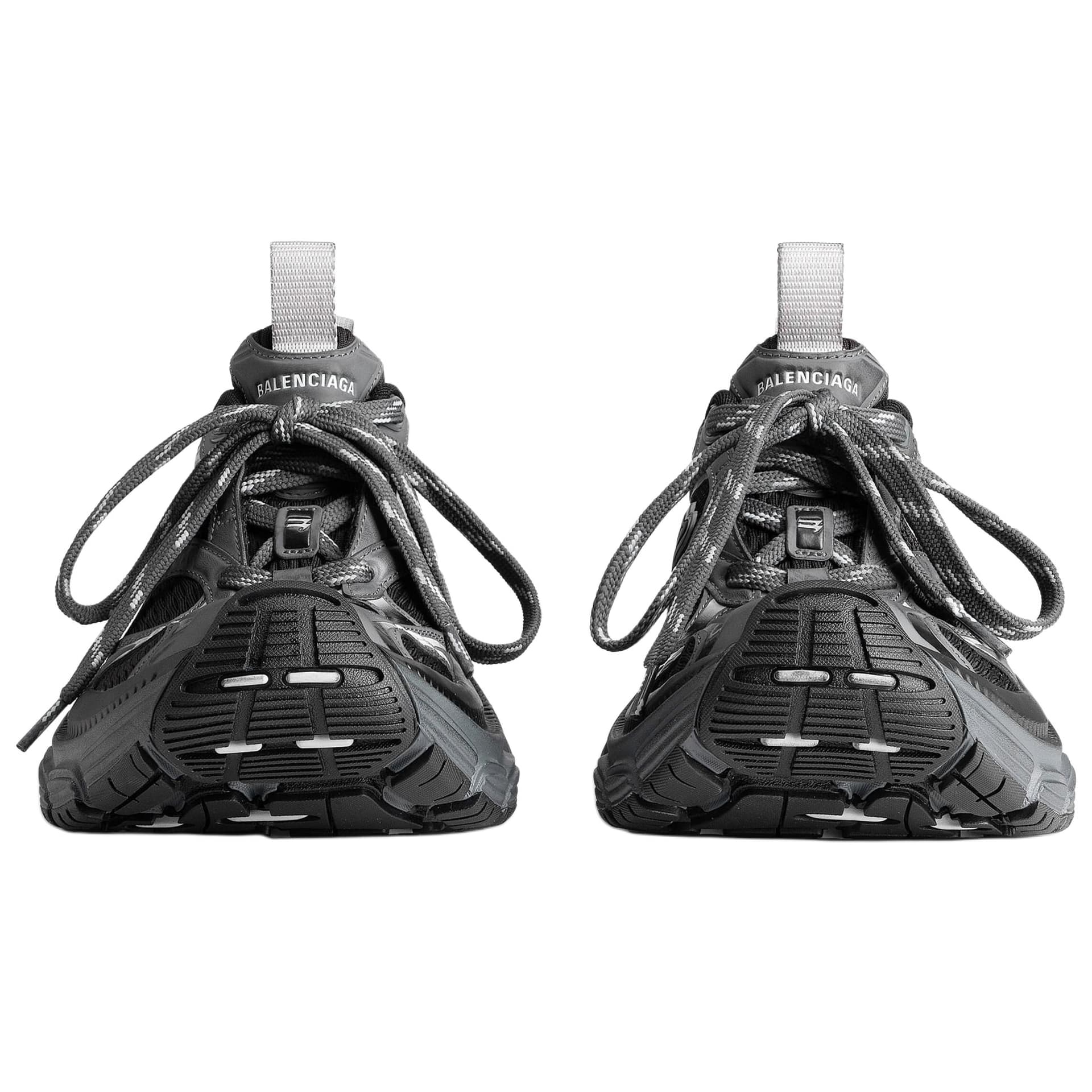 Кроссовки Balenciaga 6XL Low Топ Массивные кроссовки Женские Черный Серый - изображение 4
