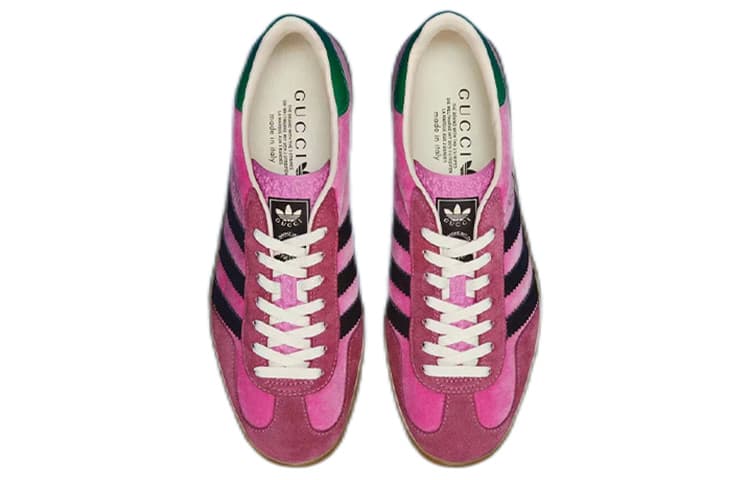 Кроссовки adidas x Gucci Gazelle Pink - изображение 5