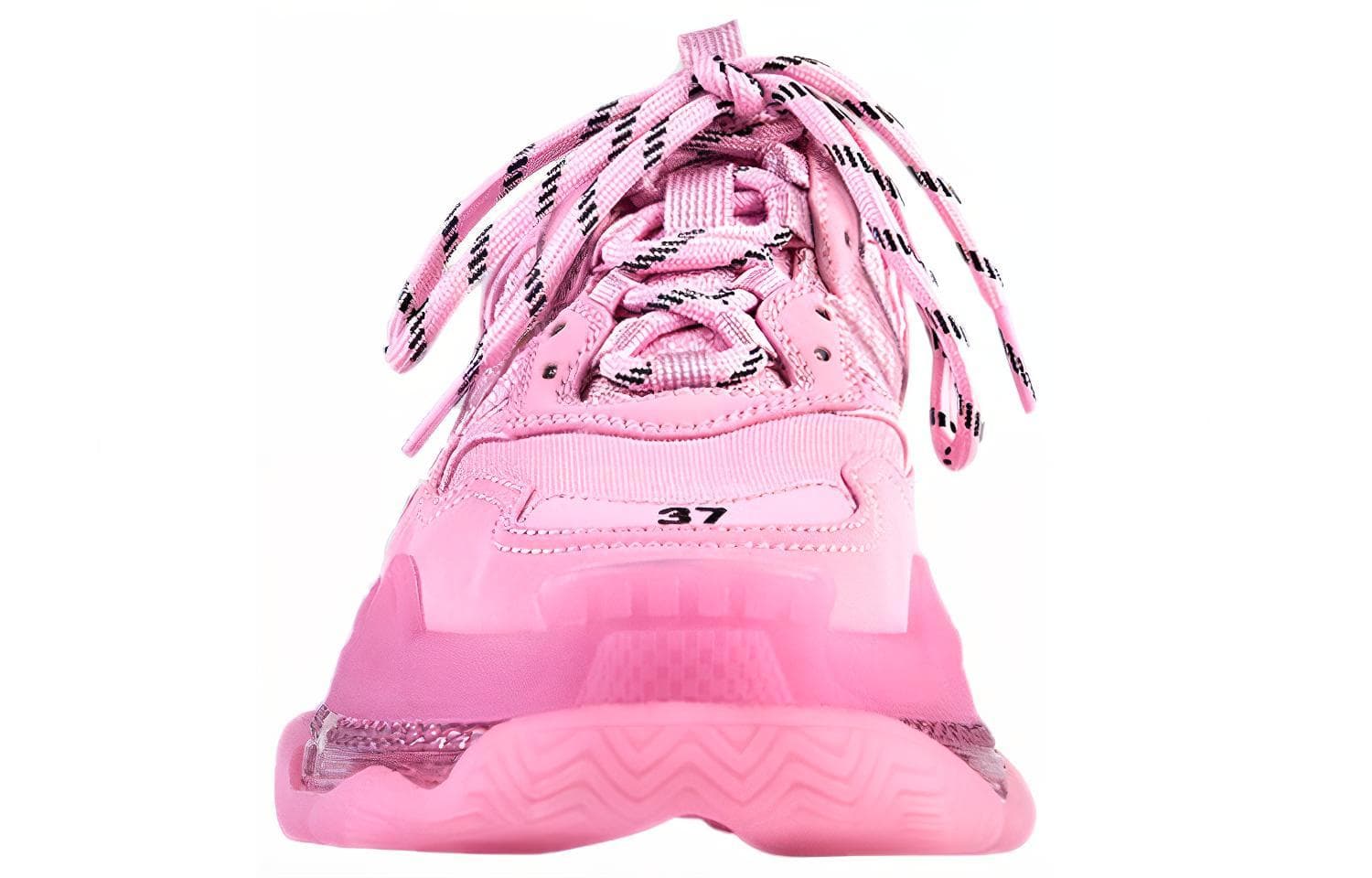 Кроссовки Balenciaga Triple S Clear Sole Pink - изображение 4