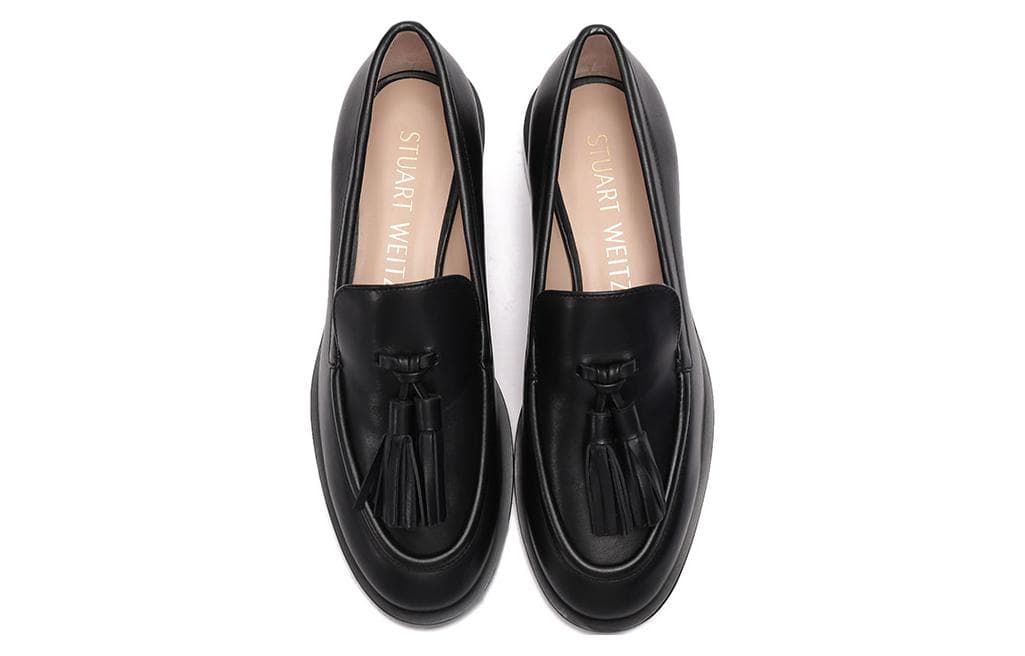 Лоферы Stuart Weitzman Sw Лоферы Женские Черные - изображение 4