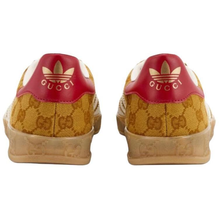 Кроссовки adidas x Gucci Gazelle Beige - изображение 4