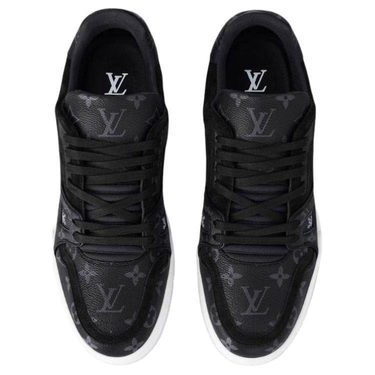 Кроссовки Louis Vuitton Trainer Black - изображение 3