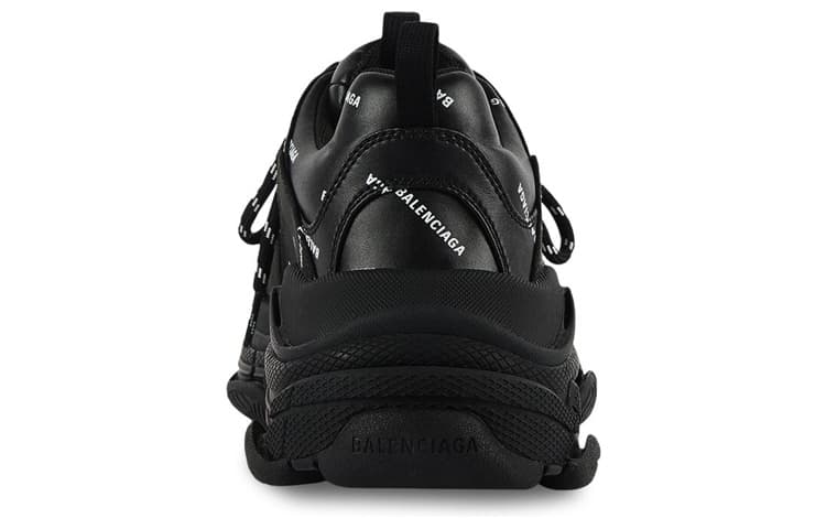 Кроссовки Balenciaga Triple S Black - изображение 4