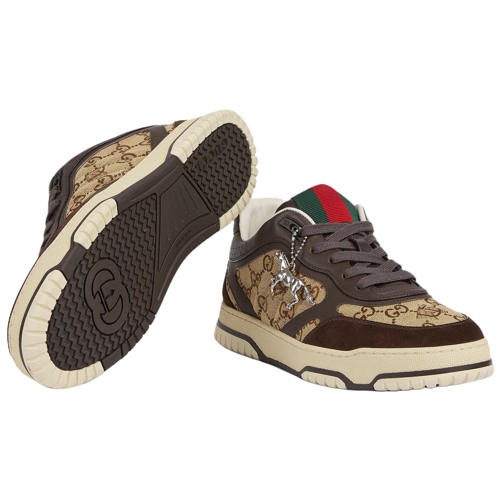 Кроссовки GUCCI Re-Web 4cm - изображение 5