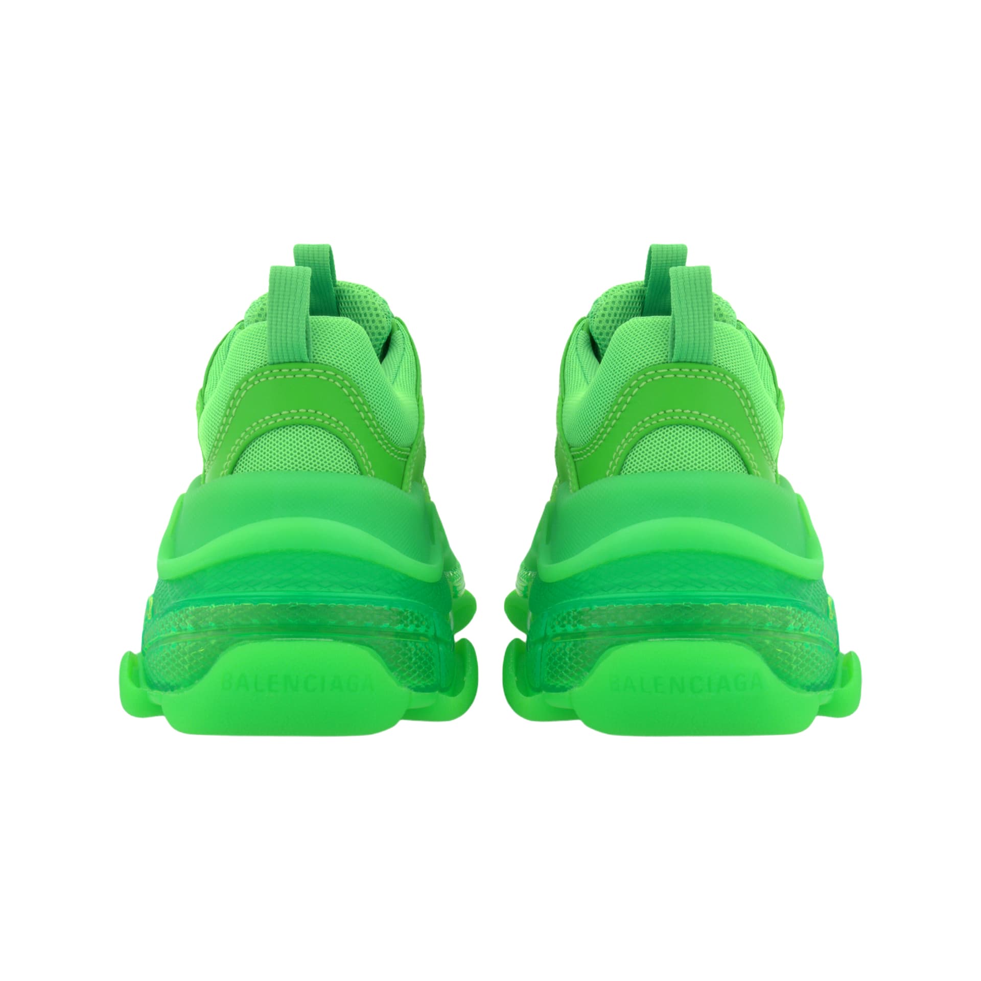 Кроссовки Balenciaga Triple S Green - изображение 5