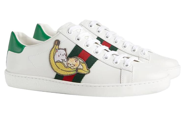 Кроссовки GUCCI ACE Bananya - изображение 2