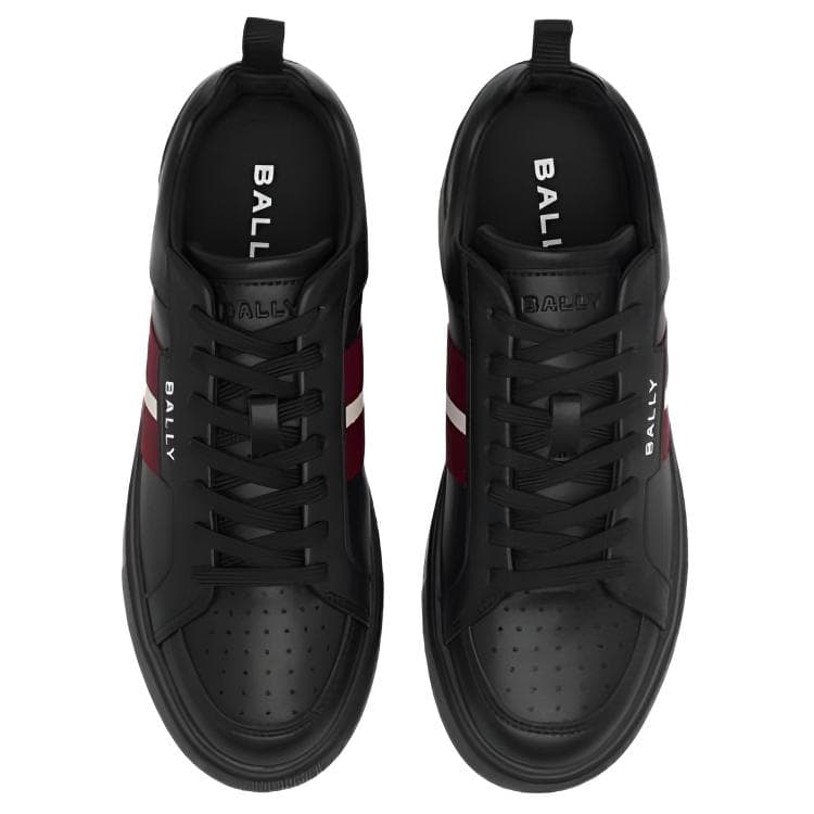 Кроссовки BALLY Легкий Low Топ Скейтборд Обувь Мужской Черный - изображение 5