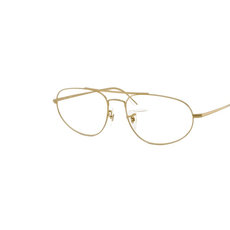 Оправа RayBan Металлические Очки с Диоптриями Унисекс Золото - изображение 4