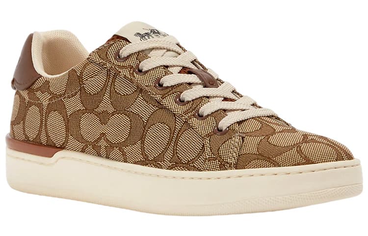 Кроссовки COACH Clip Classic Low Top Sneaker Khaki - изображение 3