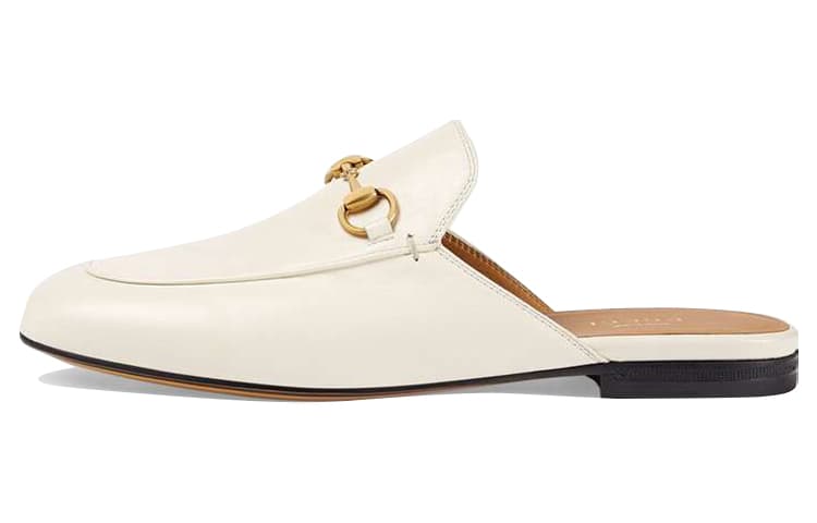 Сандалии Gucci Princetown White