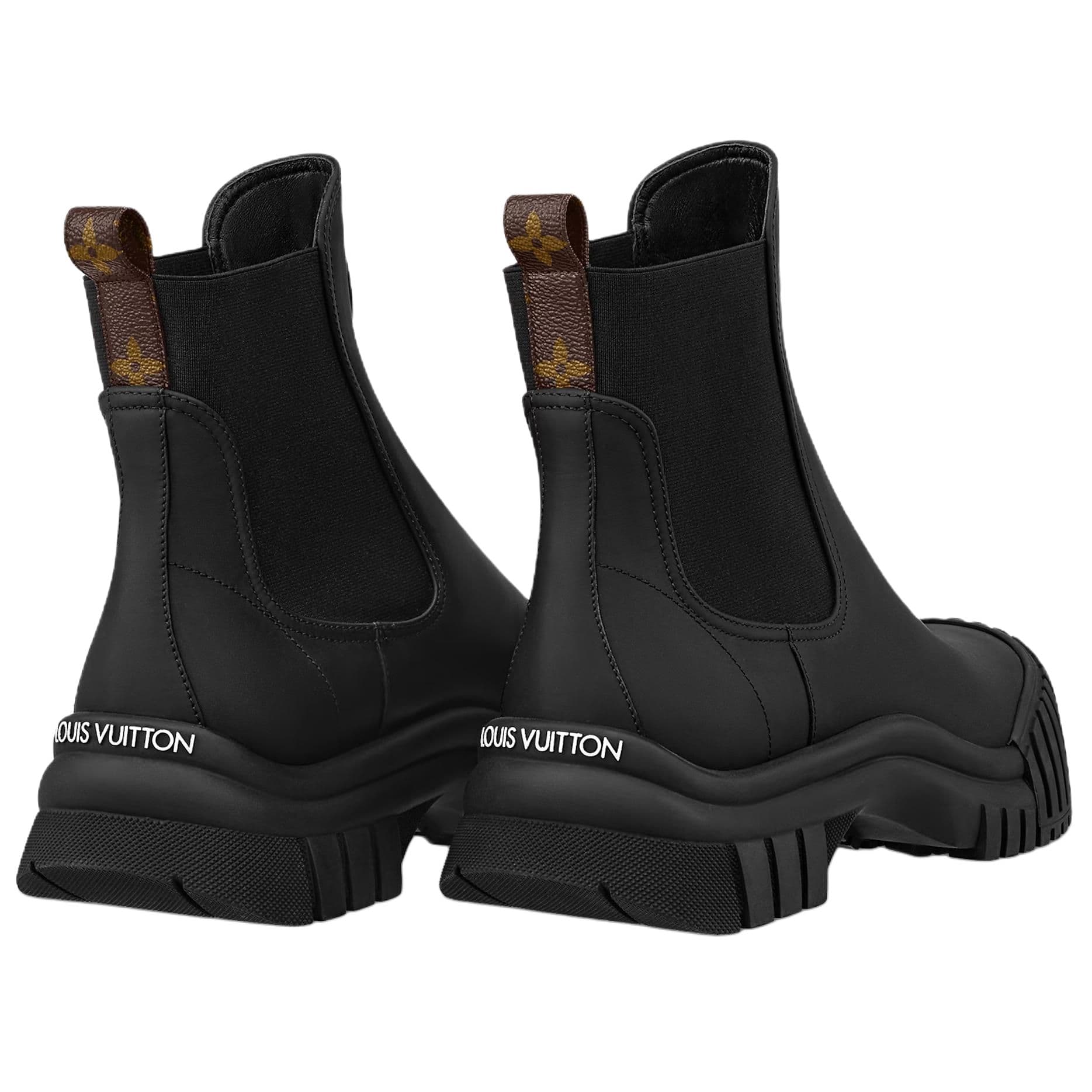 Ботинки челси Louis Vuitton Ruby Chelsea Boots Black — фото 3