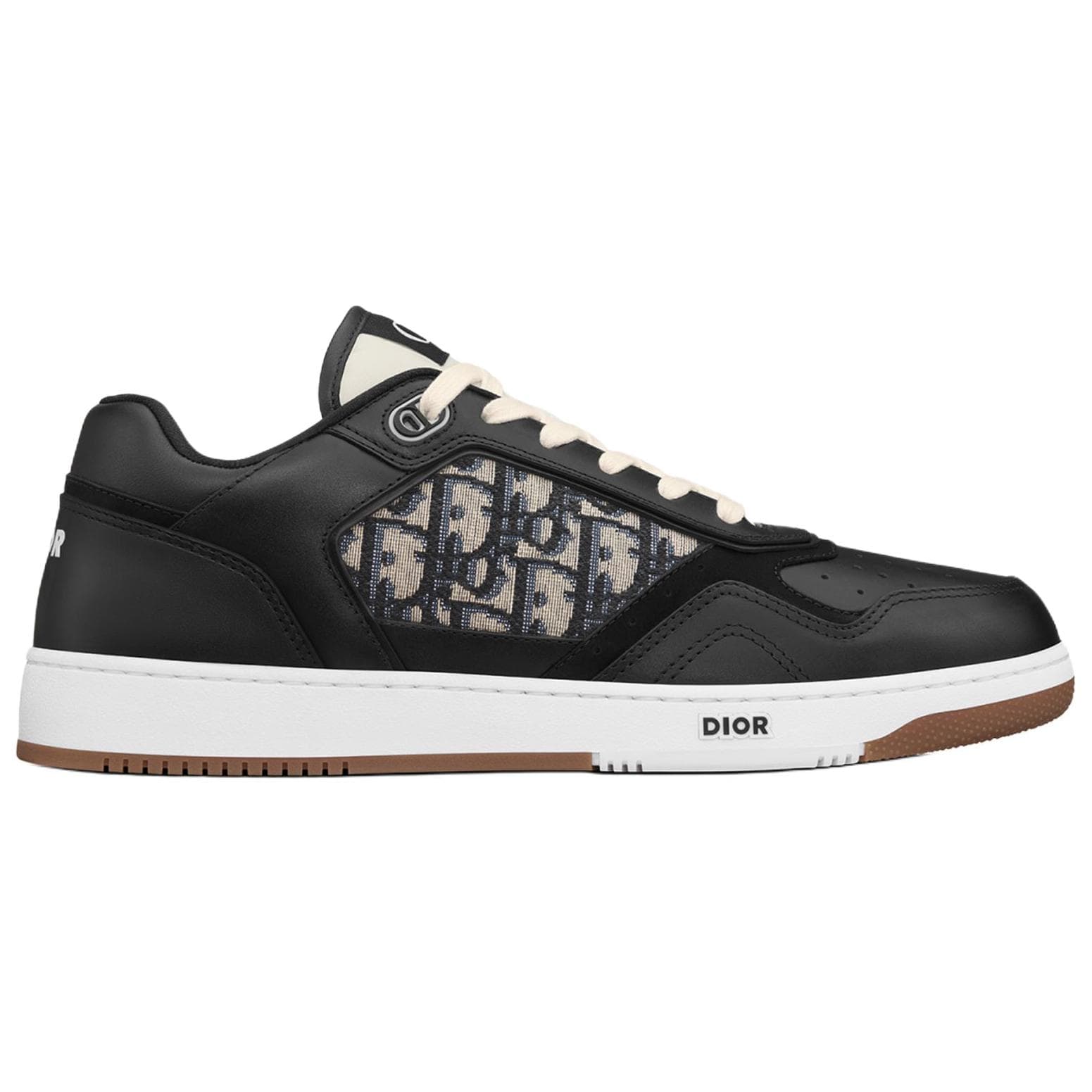 Кроссовки DIOR B27 Leather Sneakers Black - изображение 2