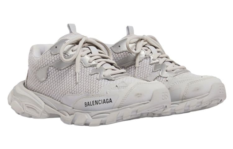 Кроссовки Balenciaga Track 3,0 Low Топ Повседневная обувь Женская Серый - изображение 2