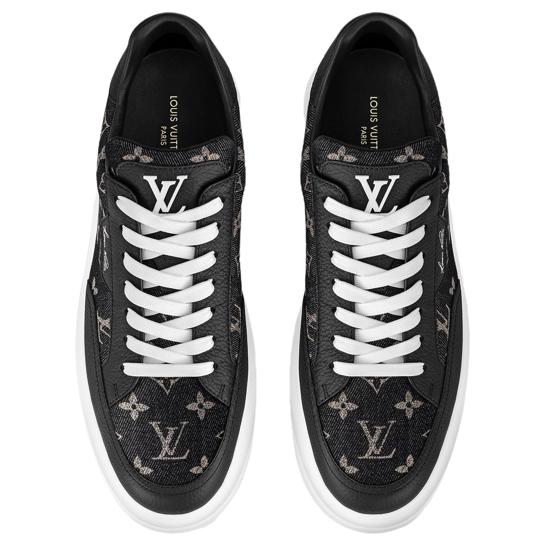 Кроссовки Louis Vuitton Beverly Hills Low Sneakers Black - изображение 4