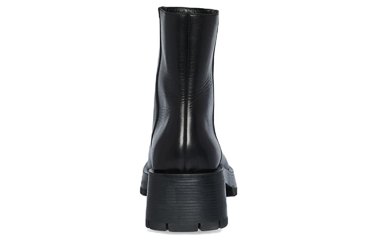 Сапоги Balenciaga Trooper Leather Boots Black - изображение 5